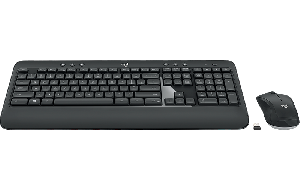 LOGITECH ADVANCED Wireless Combo - BLACK EN/RU Keyboard (L920-008686)