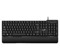 Genius. Keyboard RU,USB,Black