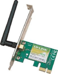 რადიო ქსელი  TL-WN781ND, Tp-Link, 150Mbps Wireless PCI Express Adapter  (WiFi)