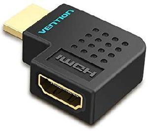 AIBB0, VENTION HDMI Male to Female Adapter 90 Degree