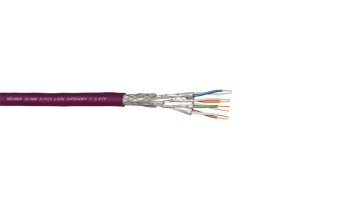 SL900 S/F23 LSZH - S/FTP Cat7 კაბელი,შიდა გამოყენების, სპილენძი, 4x2x23AWG (500 მ)